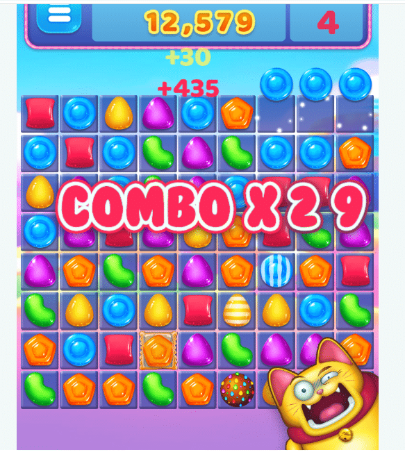 solitaire Candy Fiesta combos