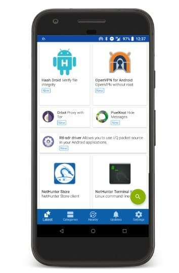  App Store de Kali NetHunter para Android 
