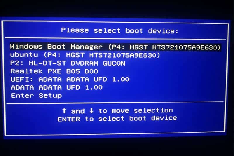 ? Keys to enter the BOOT MENU on LAPTOP or PC