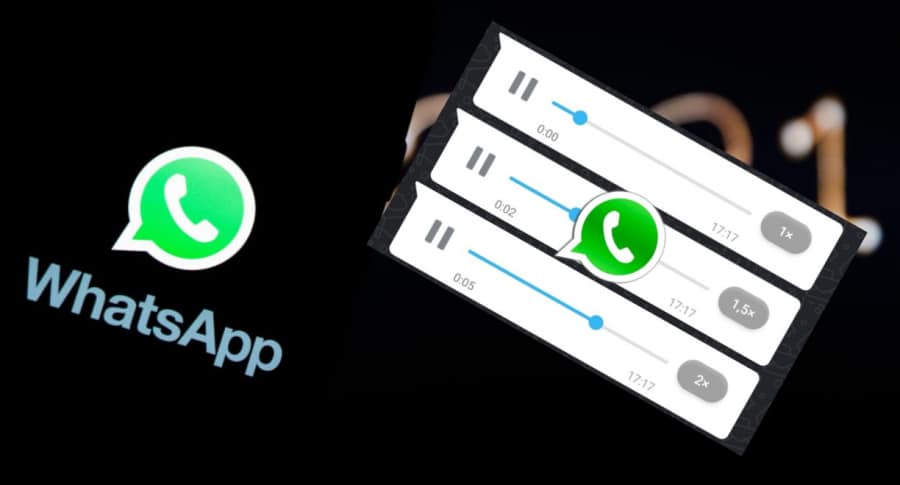 speed up WhatsApp audios