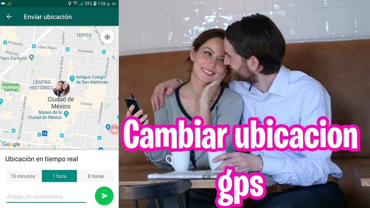 Image result for cambiar UBICACION GPS