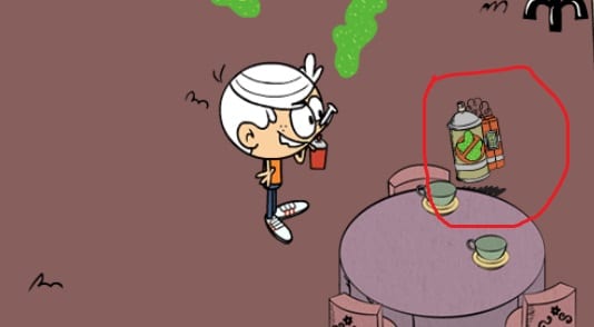 Les bombes insecticides de la Loud House Germ Skirmish