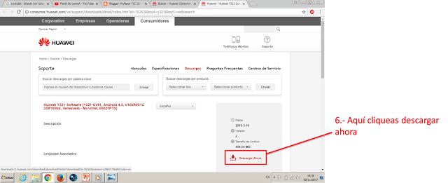 Archivos del firmware y estructura de carpetas
