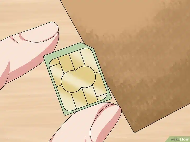 Lijar bordes de la SIM para ajuste preciso; guía de recorte SIM