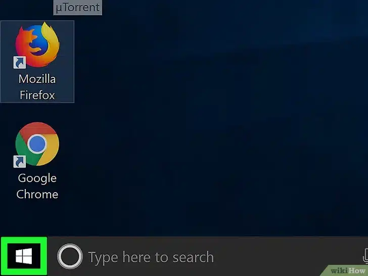 Abrir el menú Inicio en Windows