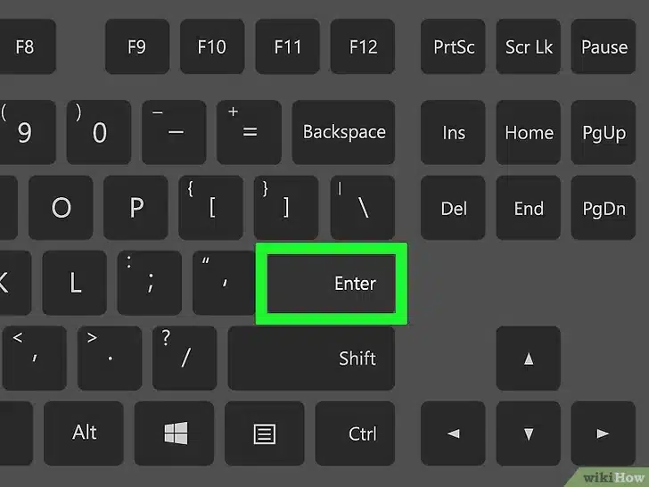 Ejecutar el comando en la consola