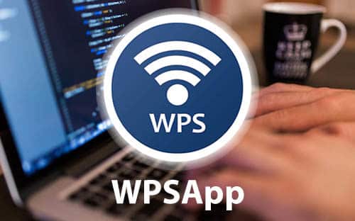 Pantalla de WPSApp Pro mostrando redes cercanas y estado del WPS